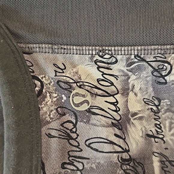 201. Lululemon Manifesto Grey Tank Top - Picture 4 of 6